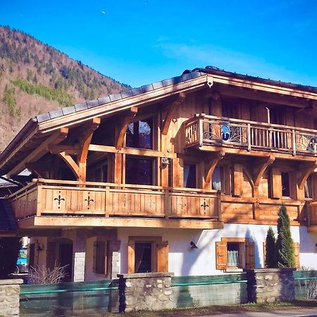 Chalet Clos Moccand Samoëns Exteriér fotografie